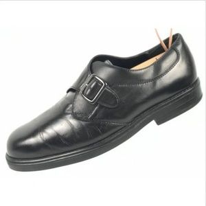 Nunn Bush Plain Toe Buckle Monk Strap Loafers 10 M